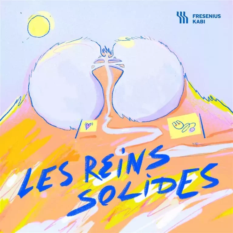 Affiche du podcast les reins solides.